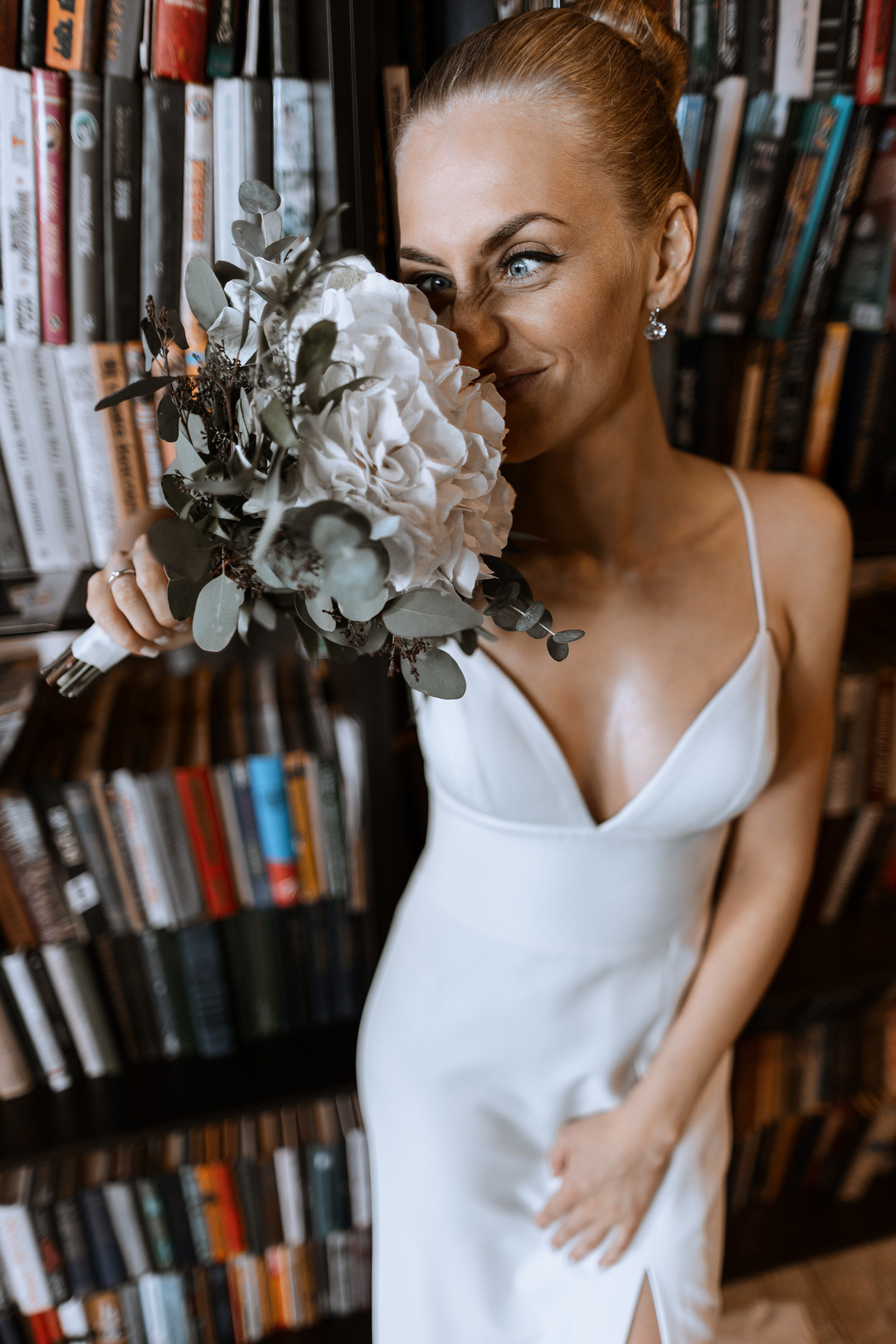  Элегантная свадебная фотосессия в августе  