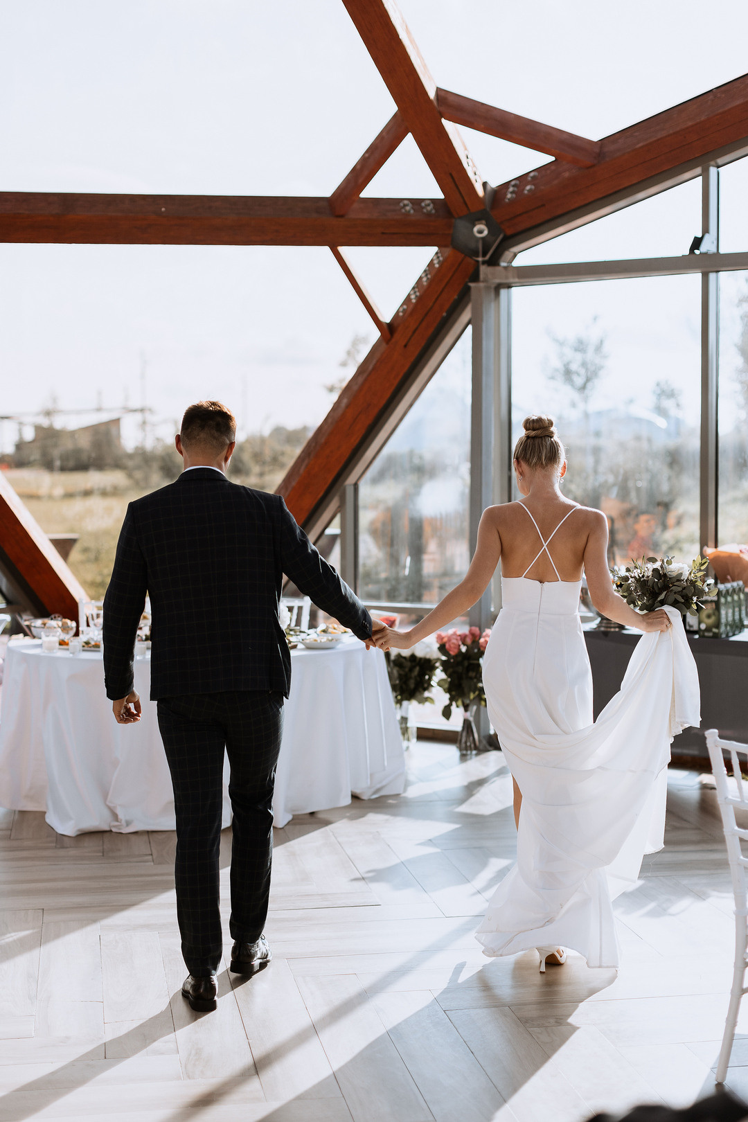  Уникальный декор на свадебном банкете