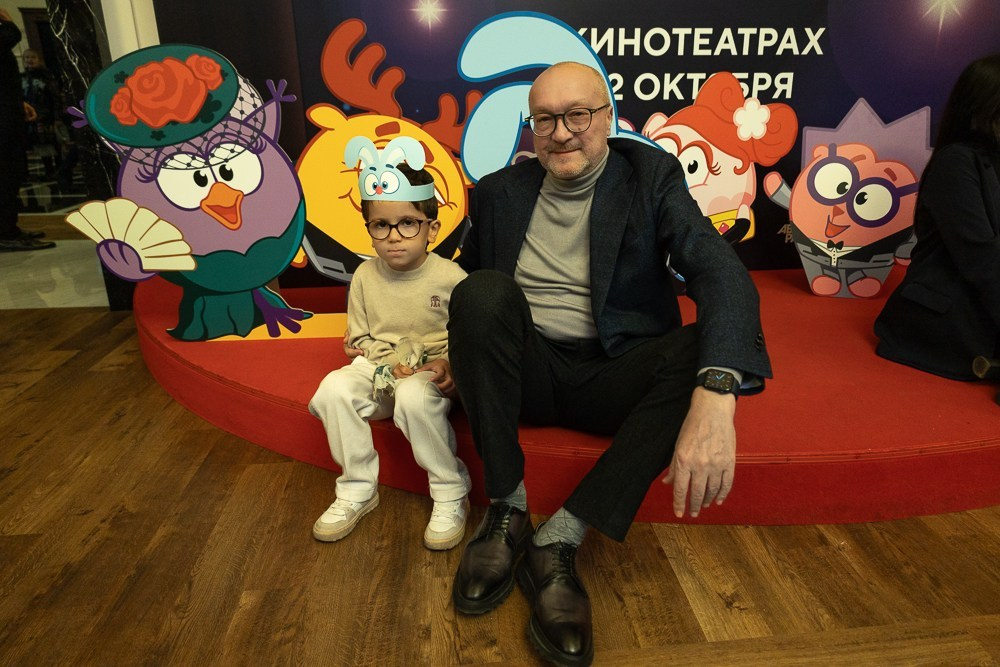 Репортаж с премьеры мультфильма «Смешарики снимают кино» в кинотеатре "Художественный"