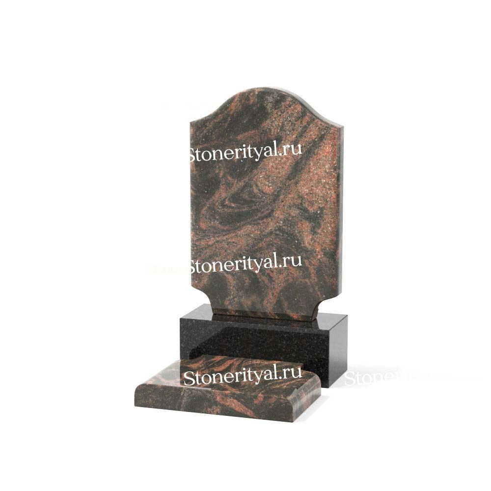 Комбинированные памятники на одного. Изготовление и установка памятников в Москве и МО