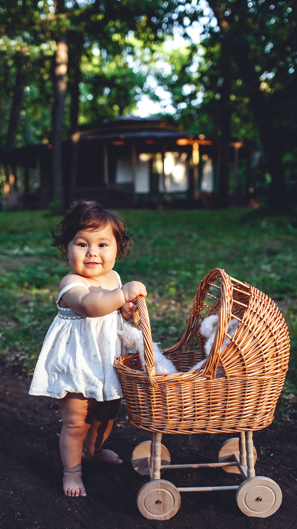 Янтарный свет в Загородном парке. Детский фотограф в Самаре