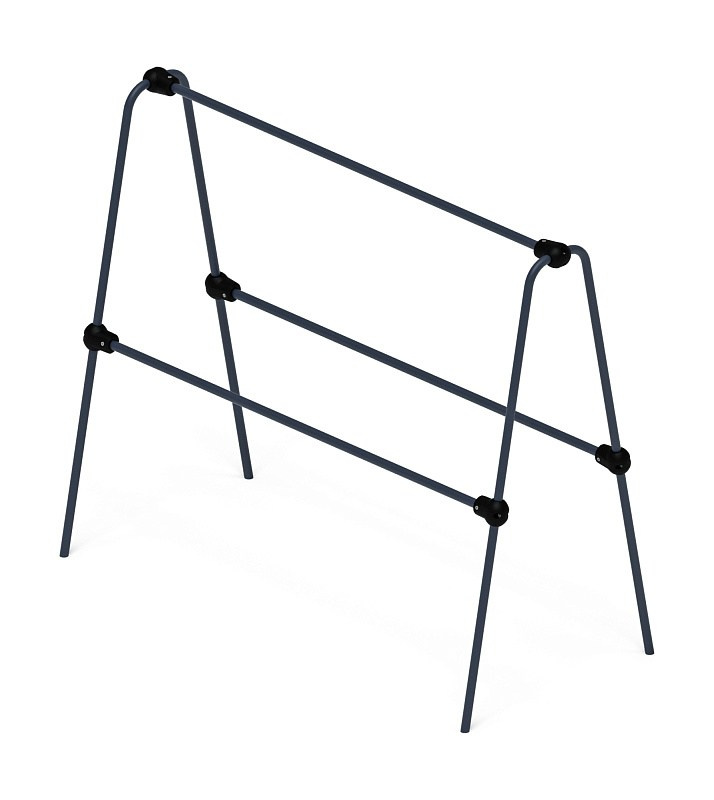 Стойка для чистки ковров - МФ 61.01.01-02 Габариты (ШхДхВ): 2000x950x1750 мм Зона безопасности, мм: 5000х3950