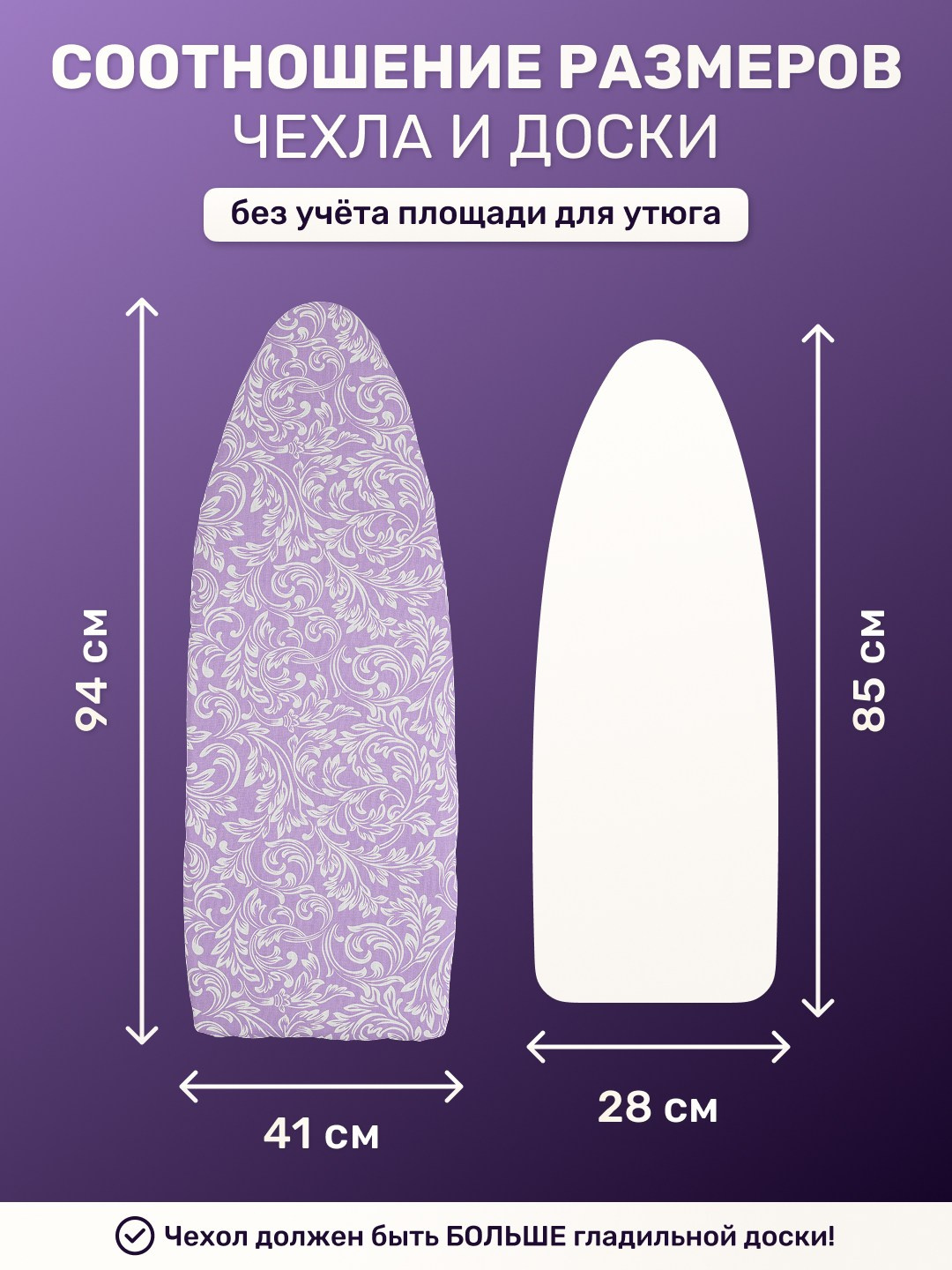 Чехлы для гладильных досок