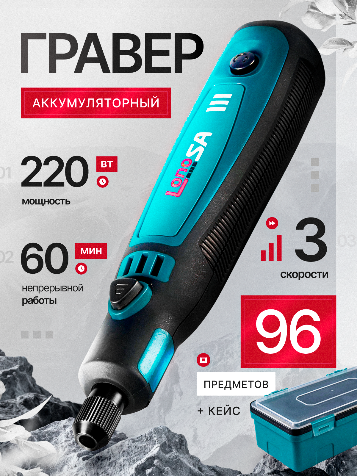 Гравер / тест CTR. Инфографика для маркетплейсов — khdesign_wb