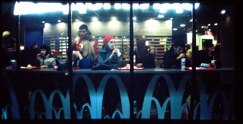 Слайдовые снимки Тверской улицы. Рекламный и коммерческий фотограф | Георгий Романов