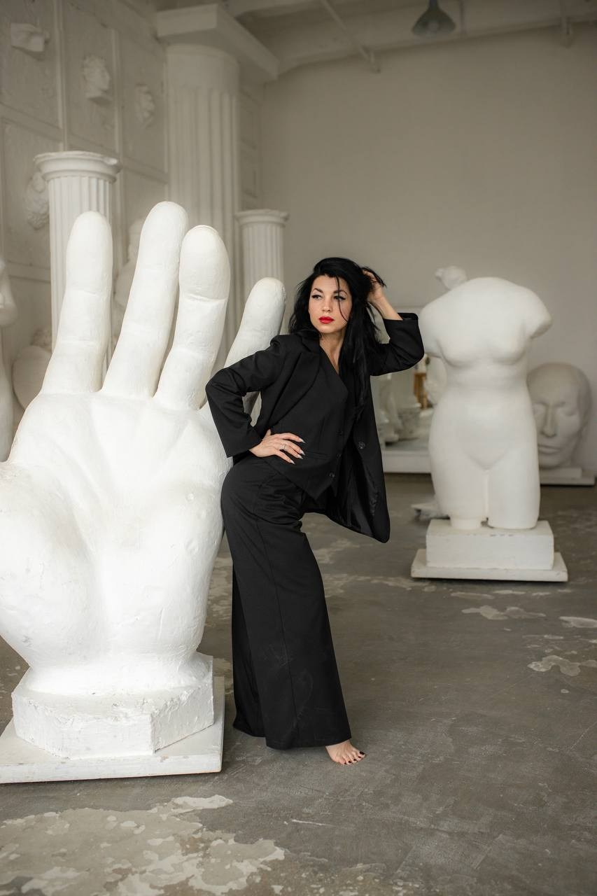 Женский портрет на циклораме и в студии. Фотограф Москва