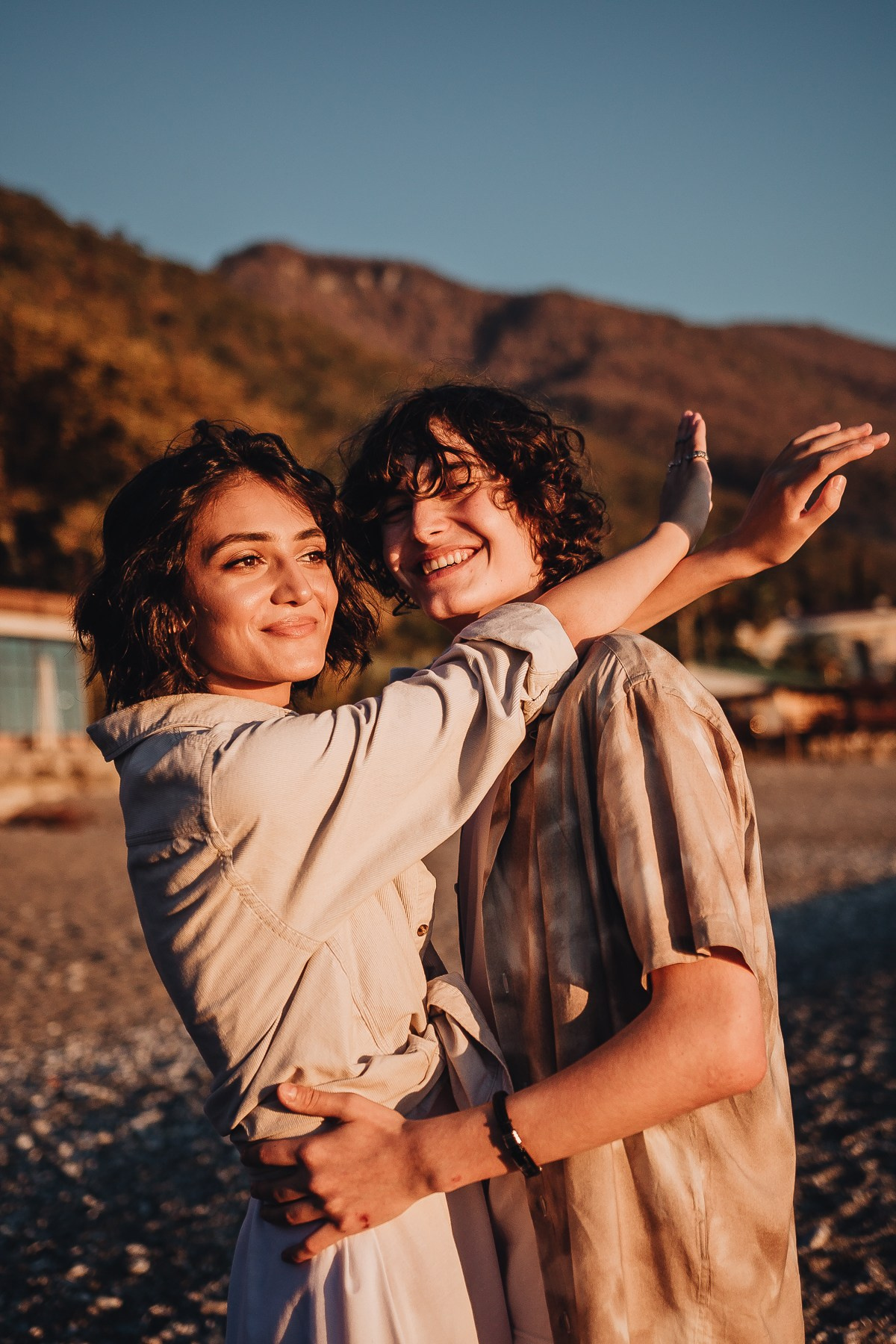Девид и Анжелика — летним вечером в Гагре. Семейный фотограф Новороссийск, Анапа, Геленджик — Юлия Давыдова