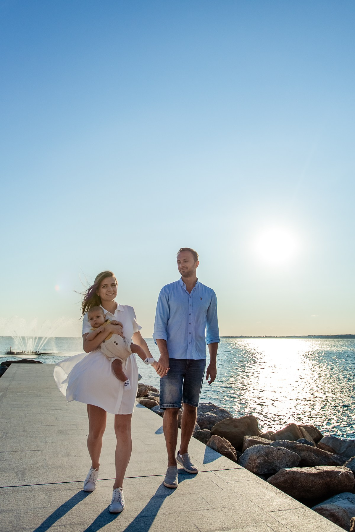 Роман, Надя и Димочка — море нашей любви. Семейный фотограф Новороссийск, Анапа, Геленджик — Юлия Давыдова