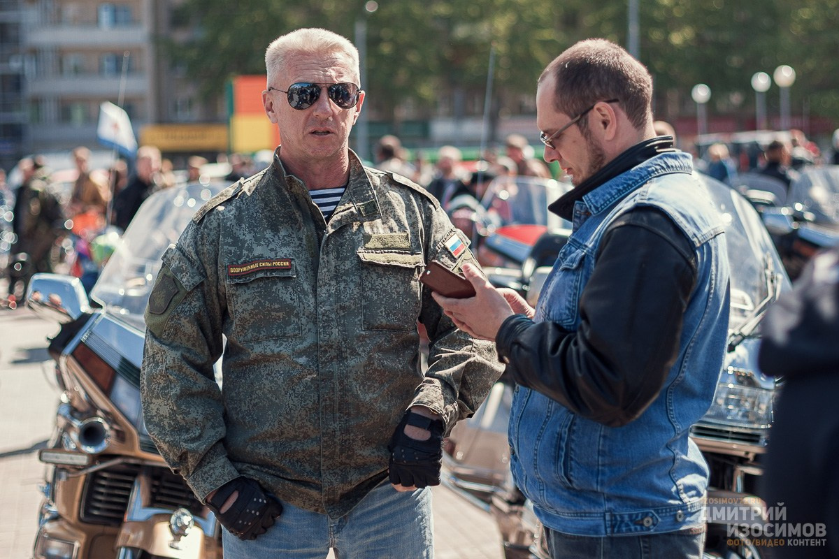 Слёт байкеров