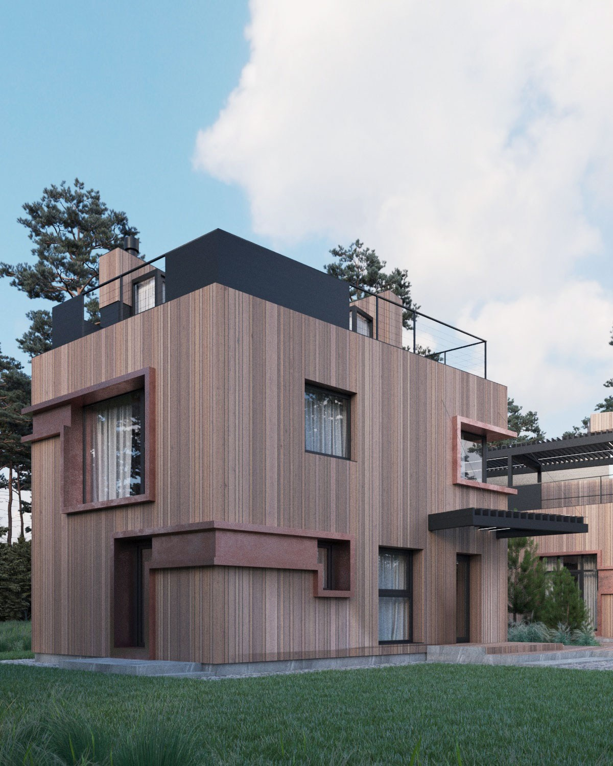 PineHouse. SAAS Селиванов Алексей Архитектурная Студия