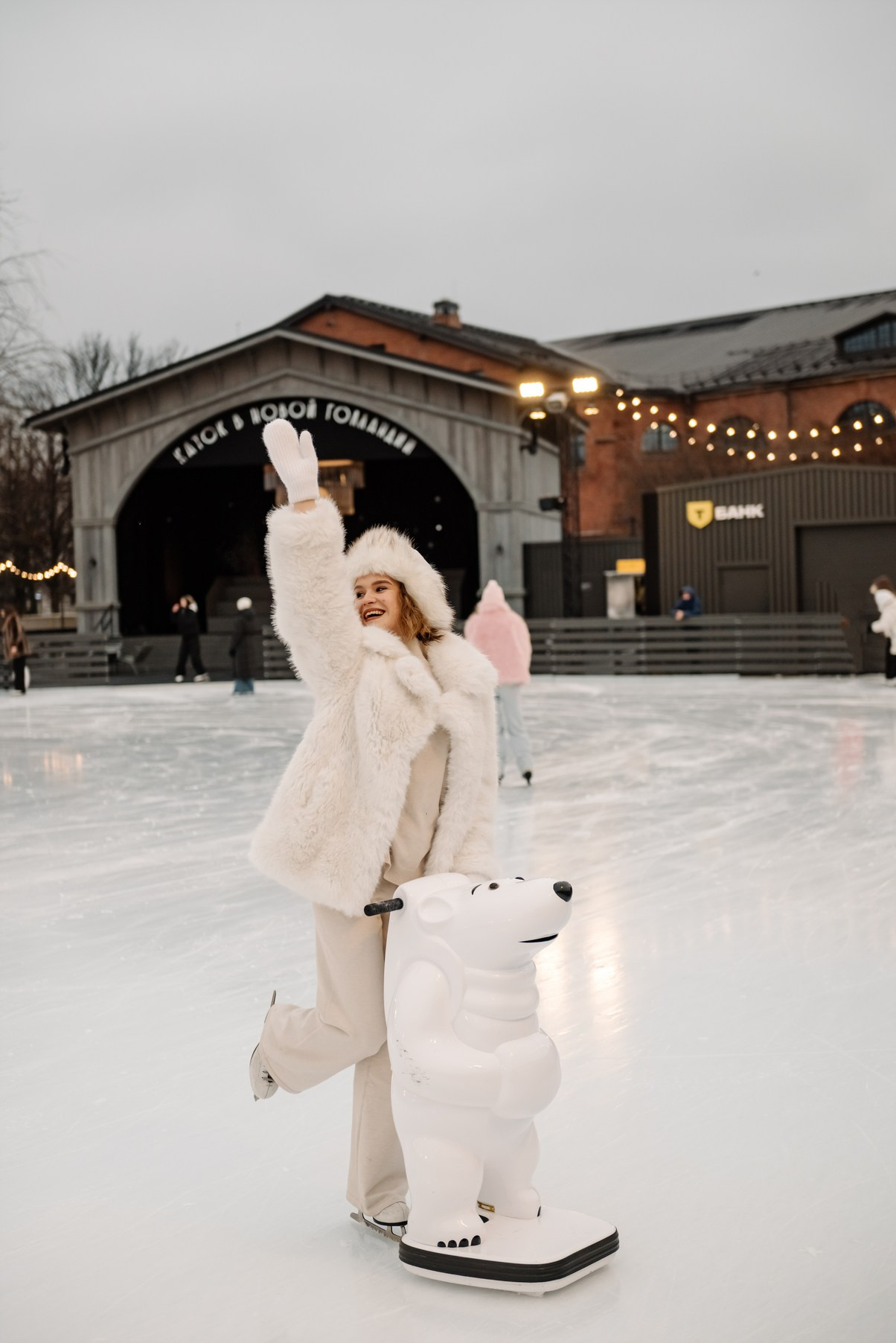 Индивидуальная. Каток в Новой Голландии. Свадебный и семейный фотограф в Санкт-Петербурге Елена Худякова