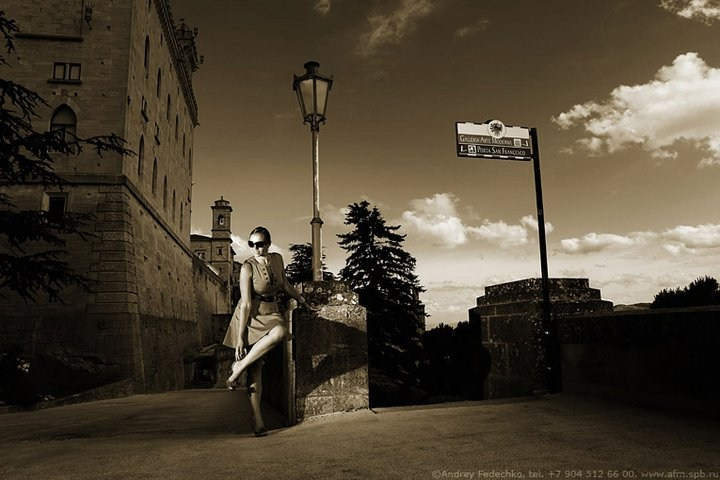 Портрет в городе/городской портрет. Фотограф Андрей Федечко