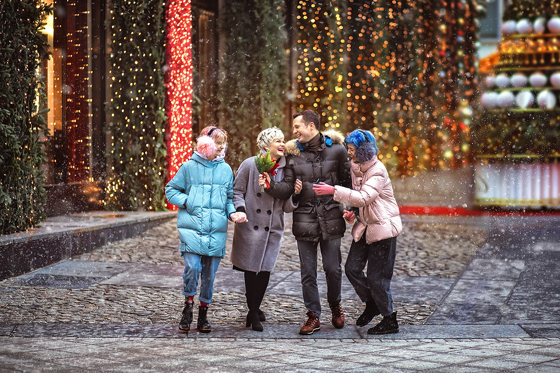 Новогодняя сказка. Семейный, детский фотограф, бизнесконтент, актерское портфолио в Москв