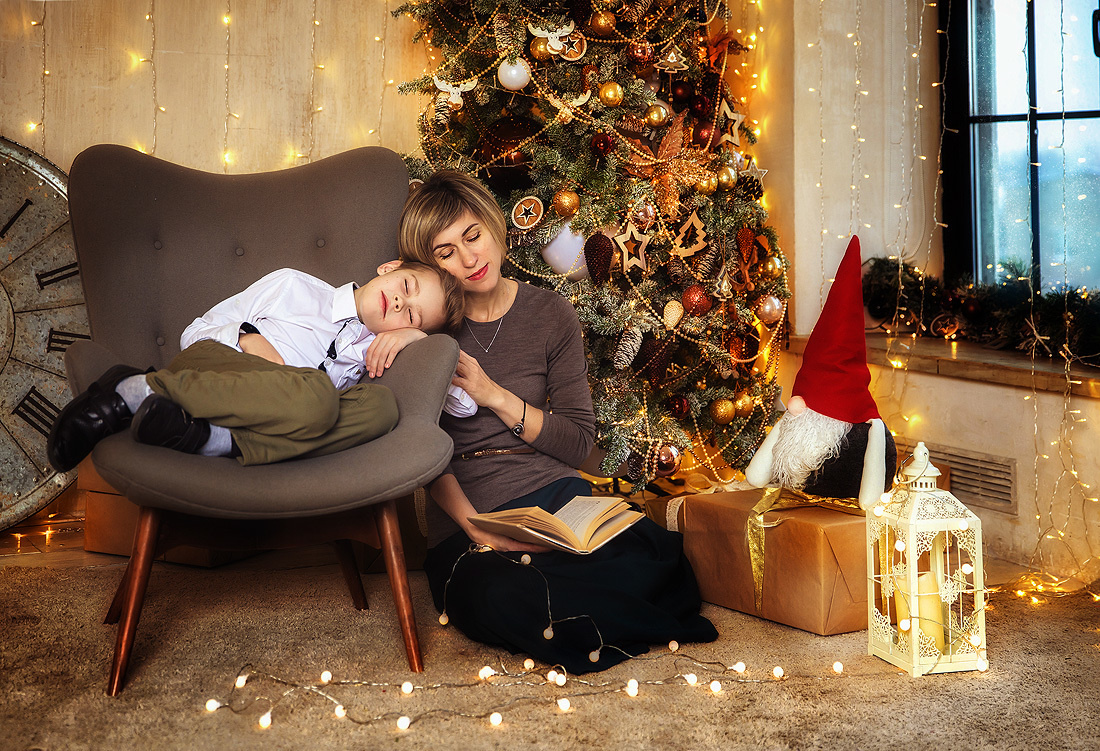 Новогодняя сказка. Семейный, детский фотограф, бизнесконтент, актерское портфолио в Москв