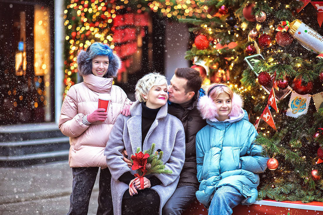 Новогодняя сказка. Семейный, детский фотограф, бизнесконтент, актерское портфолио в Москв