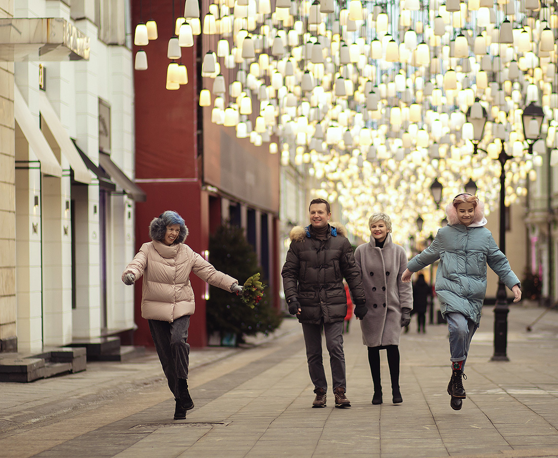 Новогодняя сказка. Семейный, детский фотограф, бизнесконтент, актерское портфолио в Москв
