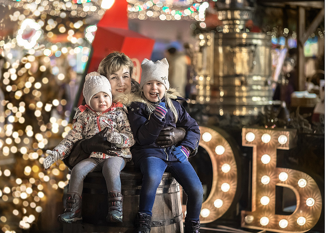 Новогодняя сказка. Семейный, детский фотограф, бизнесконтент, актерское портфолио в Москв