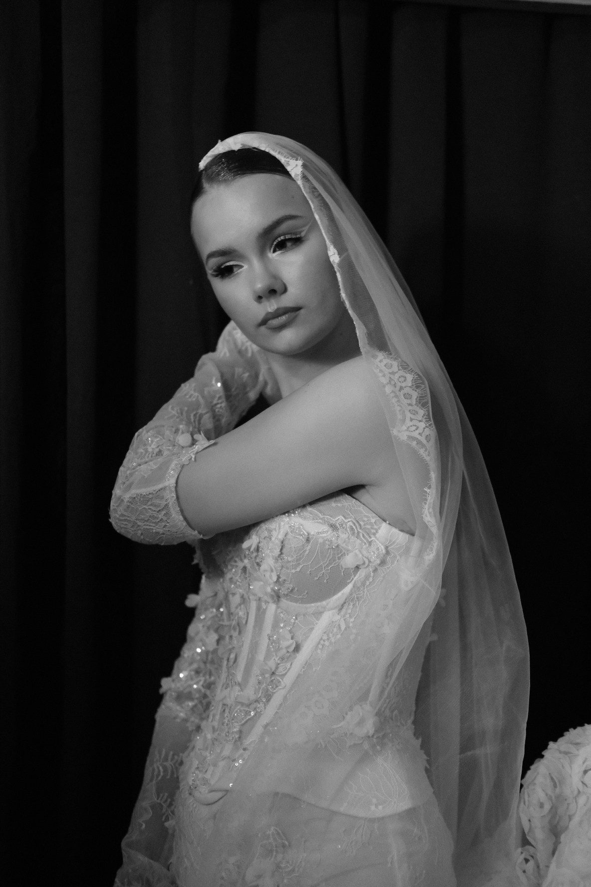 Показ коллекции свадебных платьев Anikeeva. Фотограф Саша Львова