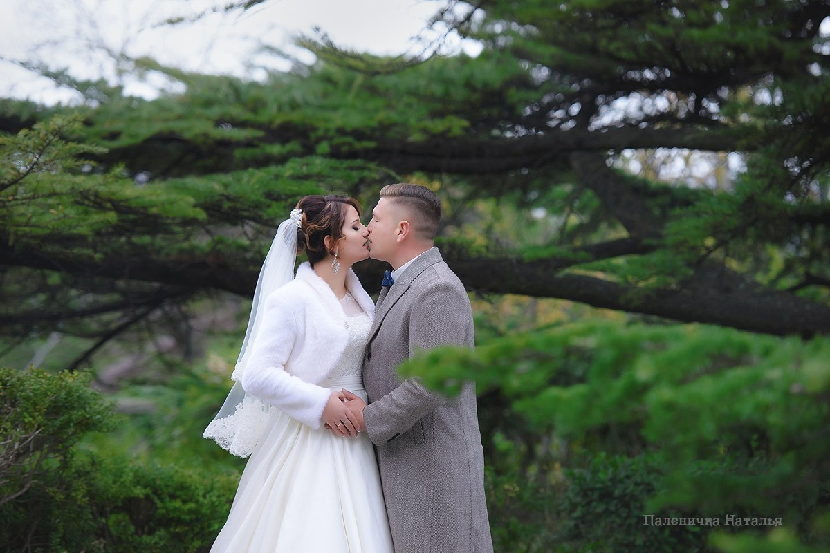 Прогулка свадебная в Форосском парке. Фотограф Севастополь, Симферополь, Ялта, Форос