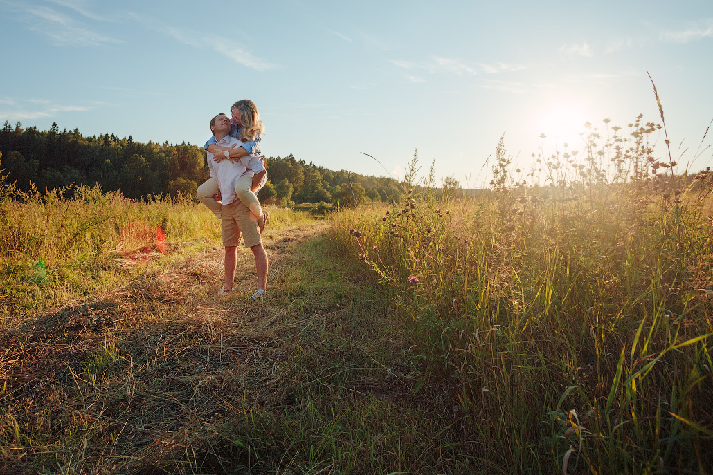 Семейная фотосессия на годовщину свадьбы. Фотограф в Москве Татьяна Байкова