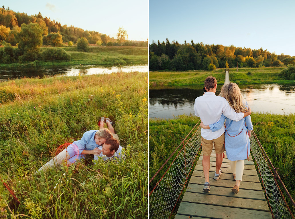 Семейная фотосессия на годовщину свадьбы. Фотограф в Москве Татьяна Байкова