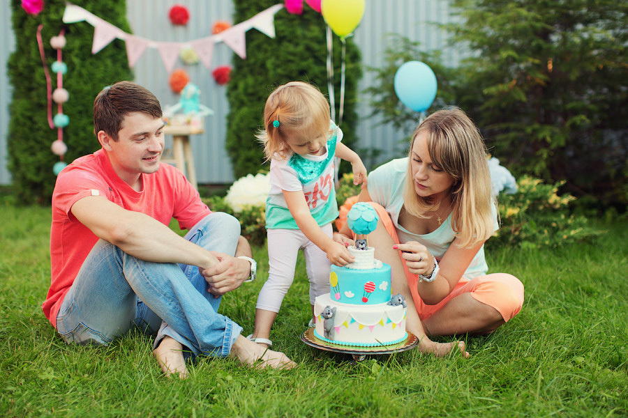 Детский день рождения на даче. Фотограф в Москве Татьяна Байкова