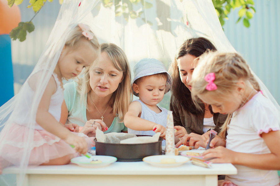 Детский день рождения на даче. Фотограф в Москве Татьяна Байкова