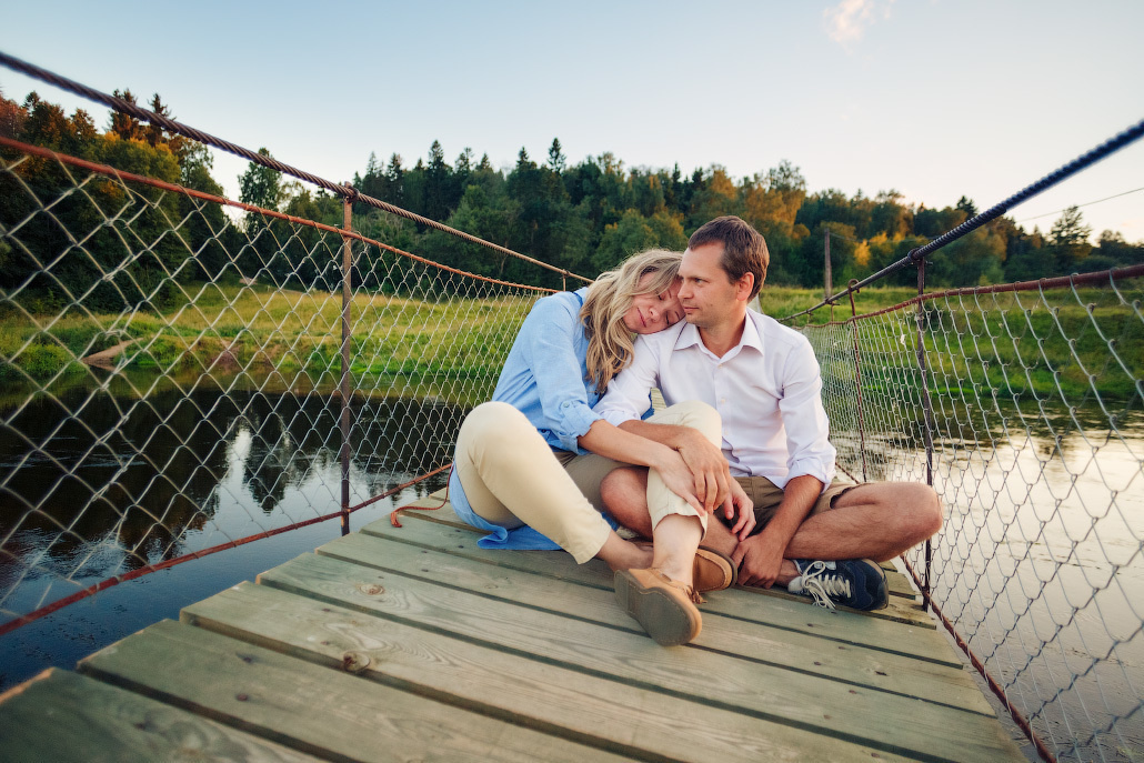 Семейная фотосессия на годовщину свадьбы. Фотограф в Москве Татьяна Байкова