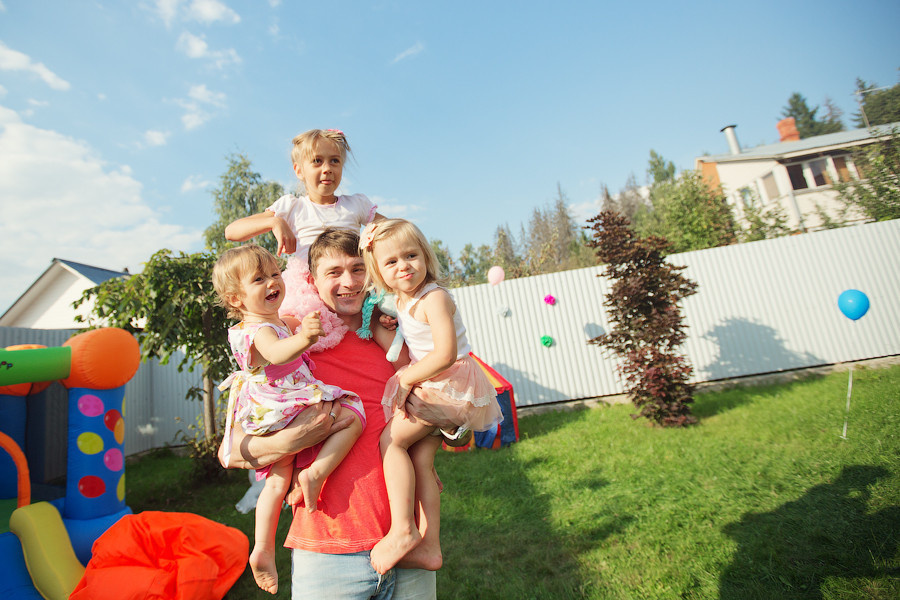 Детский день рождения на даче. Фотограф в Москве Татьяна Байкова