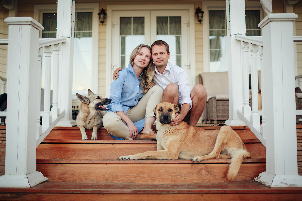 Семейная фотосессия на годовщину свадьбы. Фотограф в Москве Татьяна Байкова