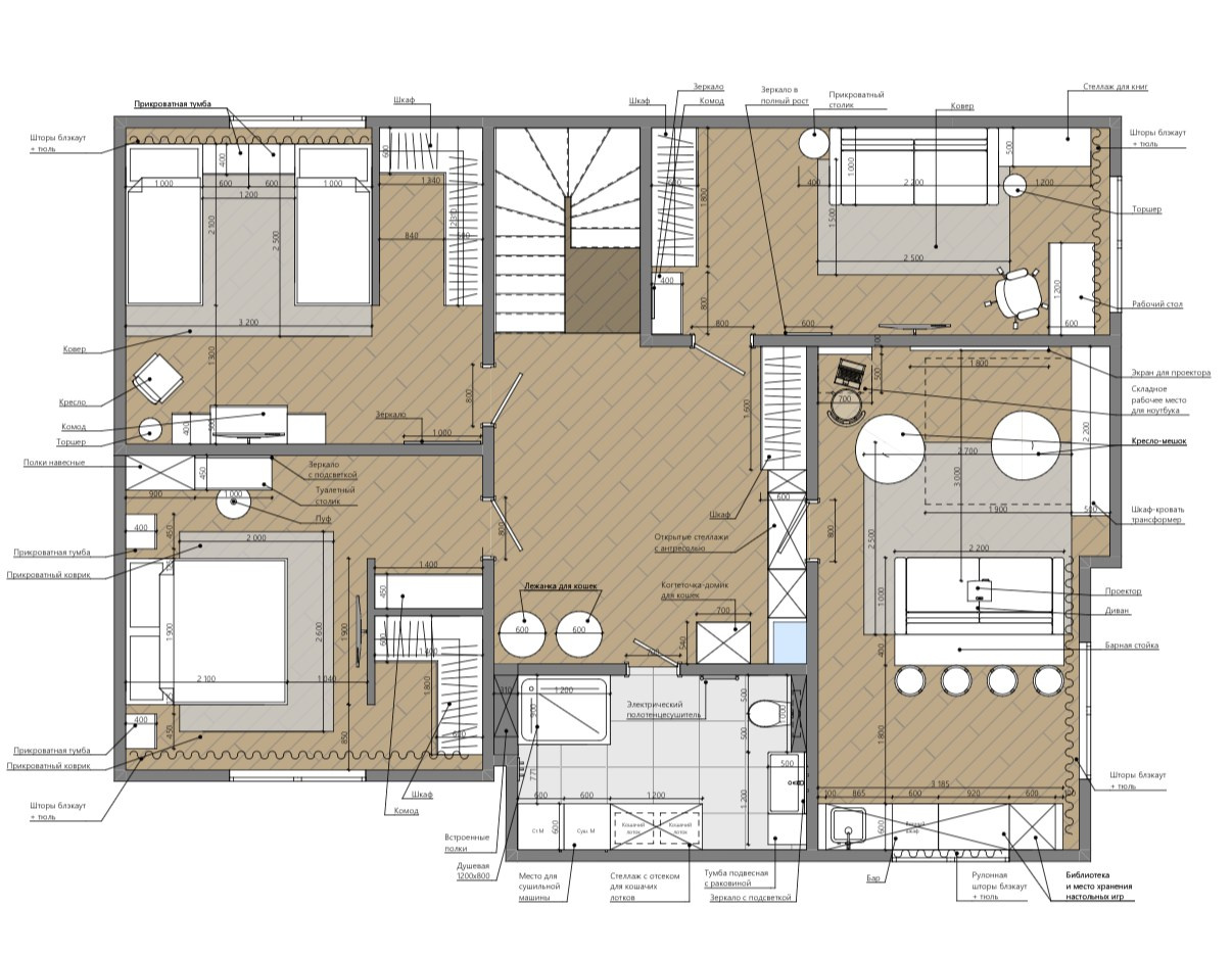 Уютный дом в Подмосковье 172 м² для дружной семьи