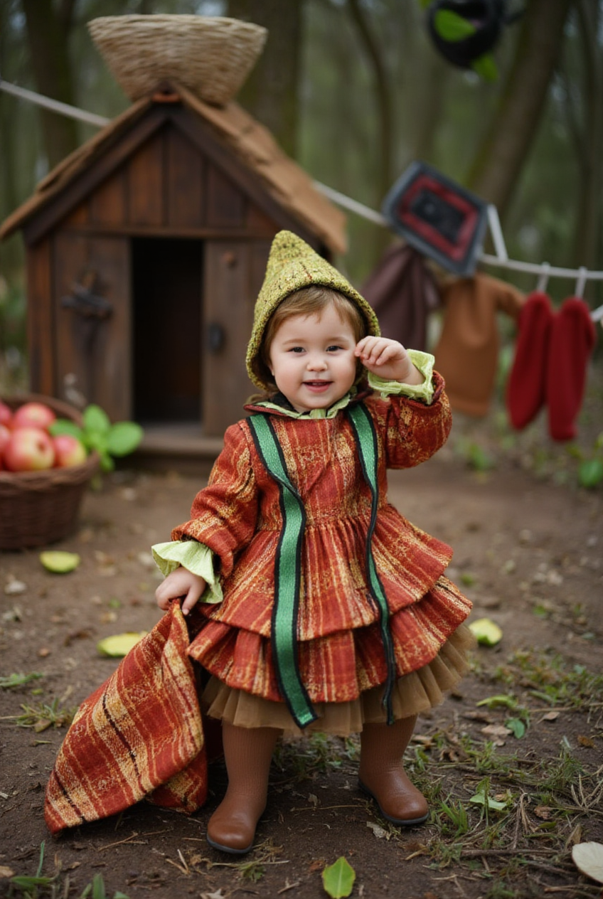 Фотосессия в Сказочном Лесу. Детская Фотостудия ГОДОВАСИКИ в Санкт-Петербурге фотосесия на годик