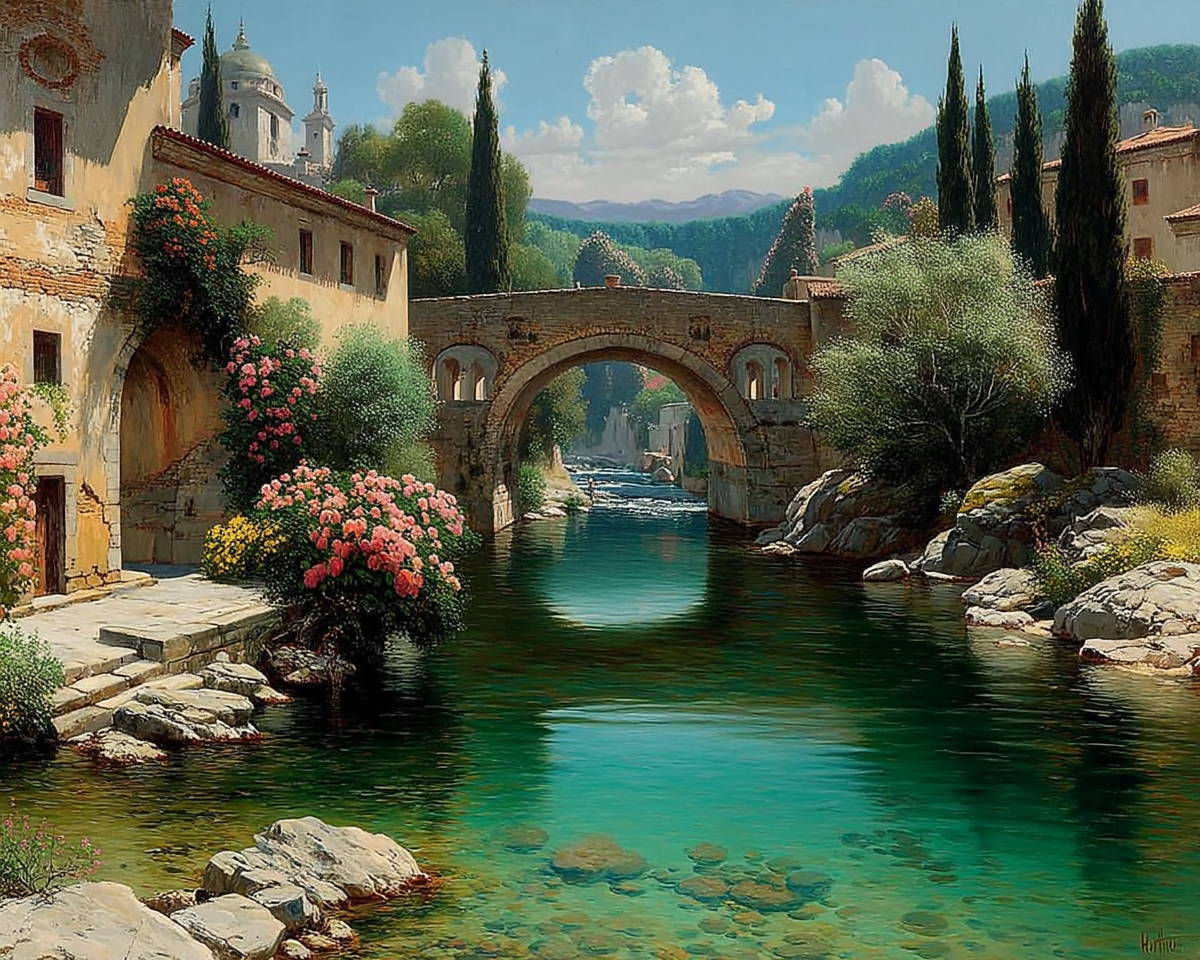 ПЕЙЗАЖ. Художник Дмитрий Рыжиков