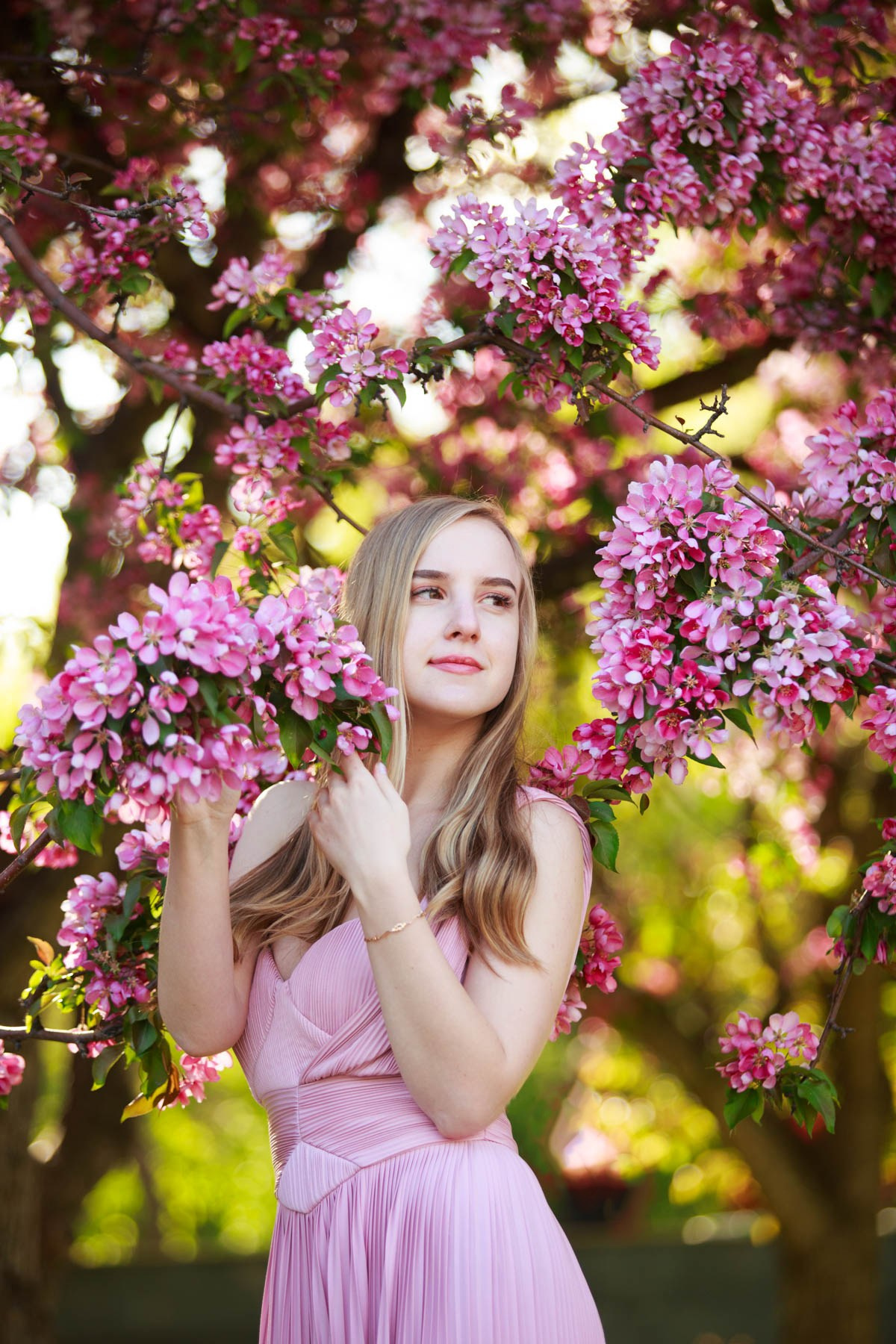 Весеннее цветение в парках. Семейный и детский фотограф в Москве Мария Быкова