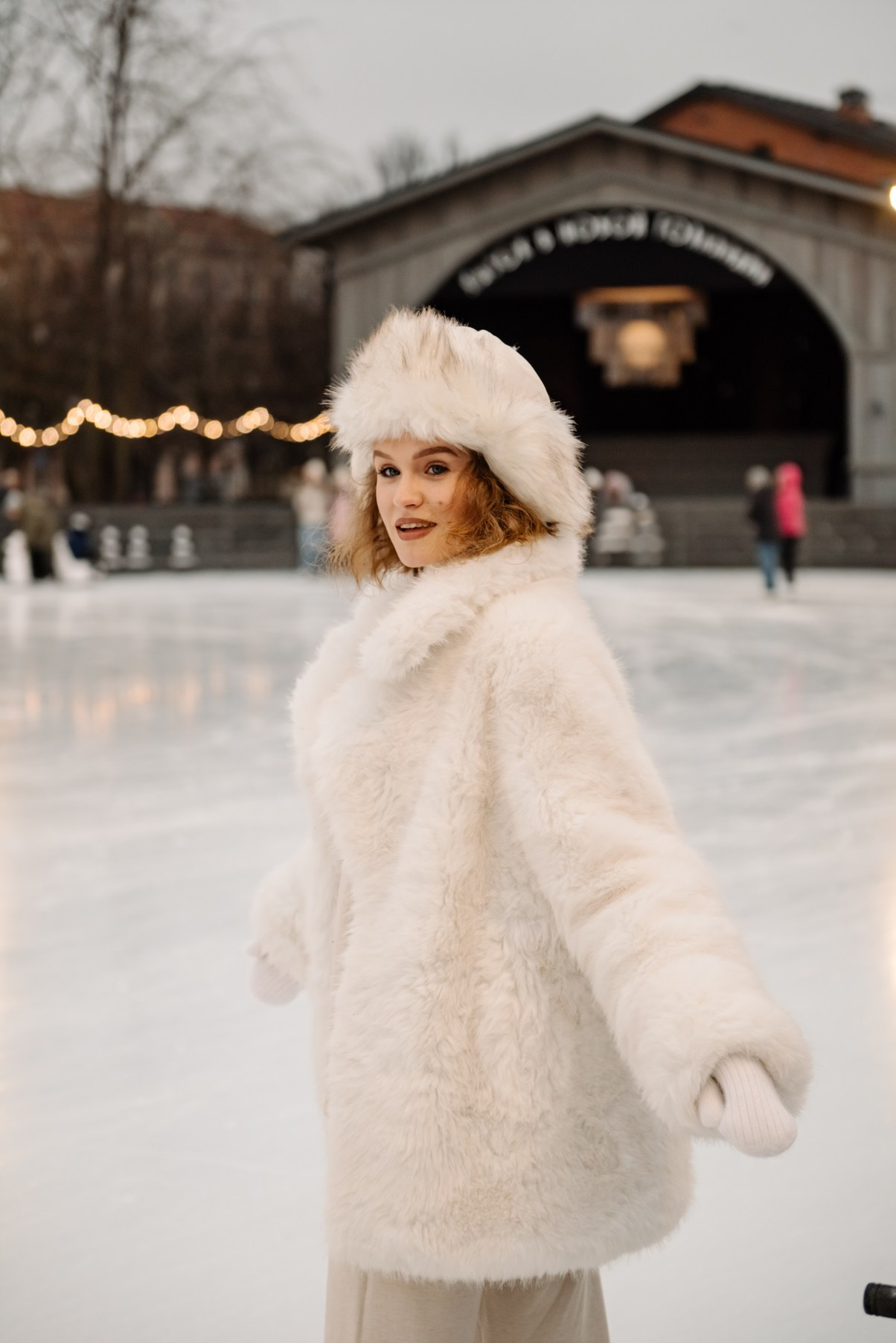 Индивидуальная. Каток в Новой Голландии. Свадебный и семейный фотограф в Санкт-Петербурге Елена Худякова