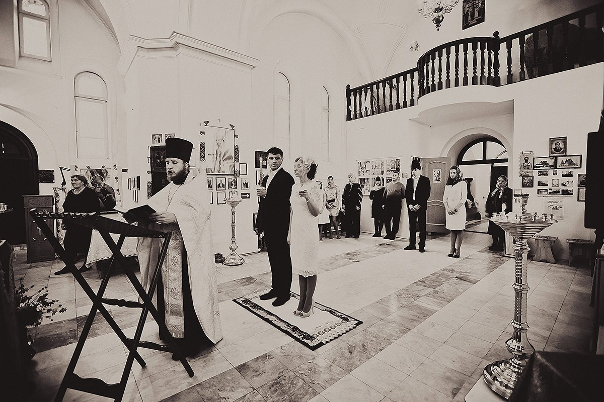 Таинство Венчания. д. Кулаково. Церковь Николая Чудотворца. Фотограф Полина Егорова город Тюмень