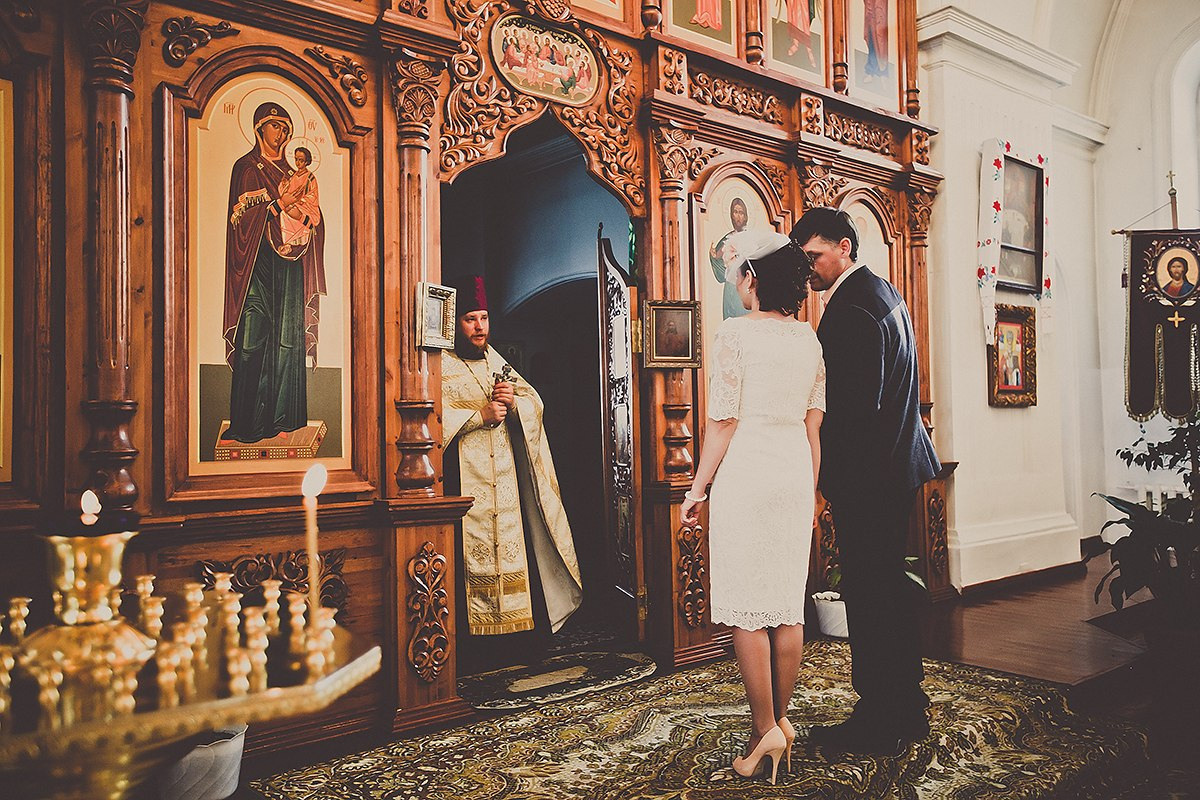 Таинство Венчания. д. Кулаково. Церковь Николая Чудотворца. Фотограф Полина Егорова город Тюмень