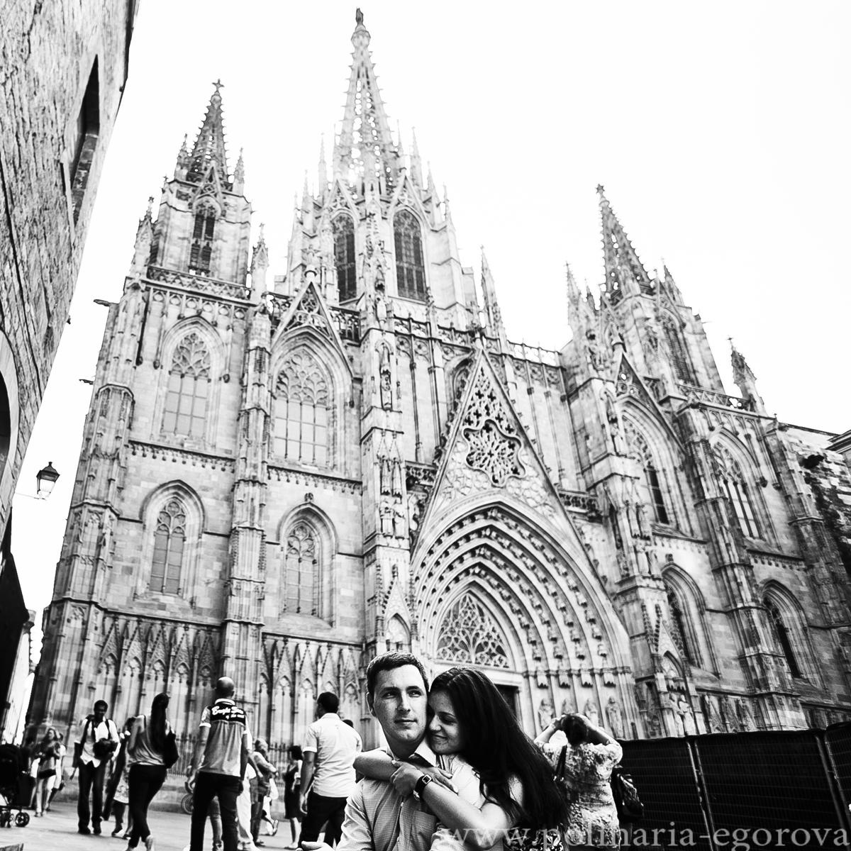 Данил и Даша. В Барселоне. Фотограф Полина Егорова город Тюмень