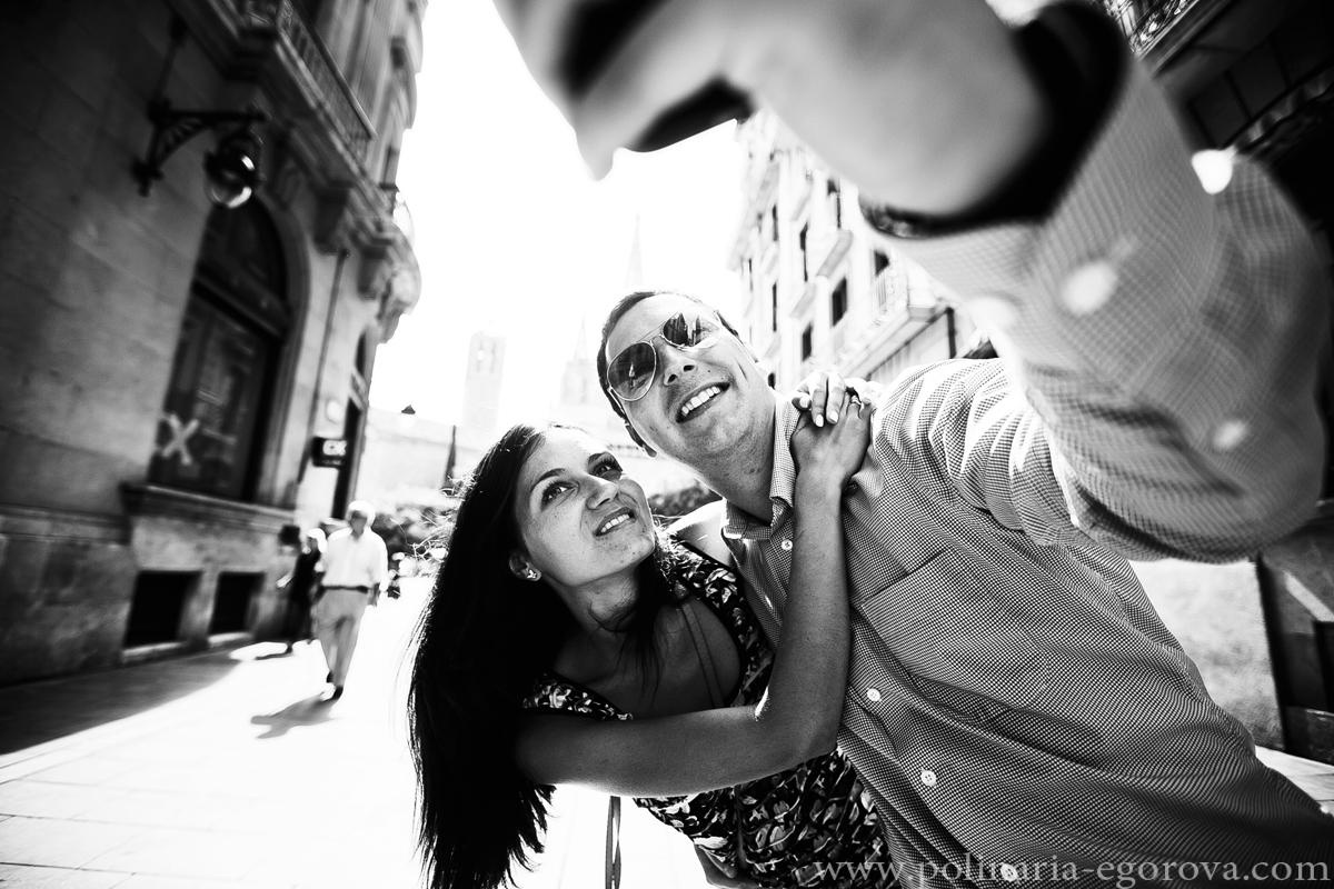 Данил и Даша. В Барселоне. Фотограф Полина Егорова город Тюмень