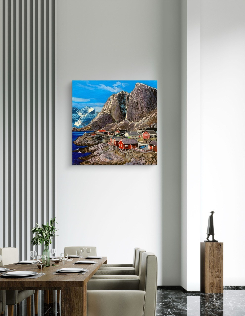 Серия «Города — великие творения рук человеческих». Картины пейзаж