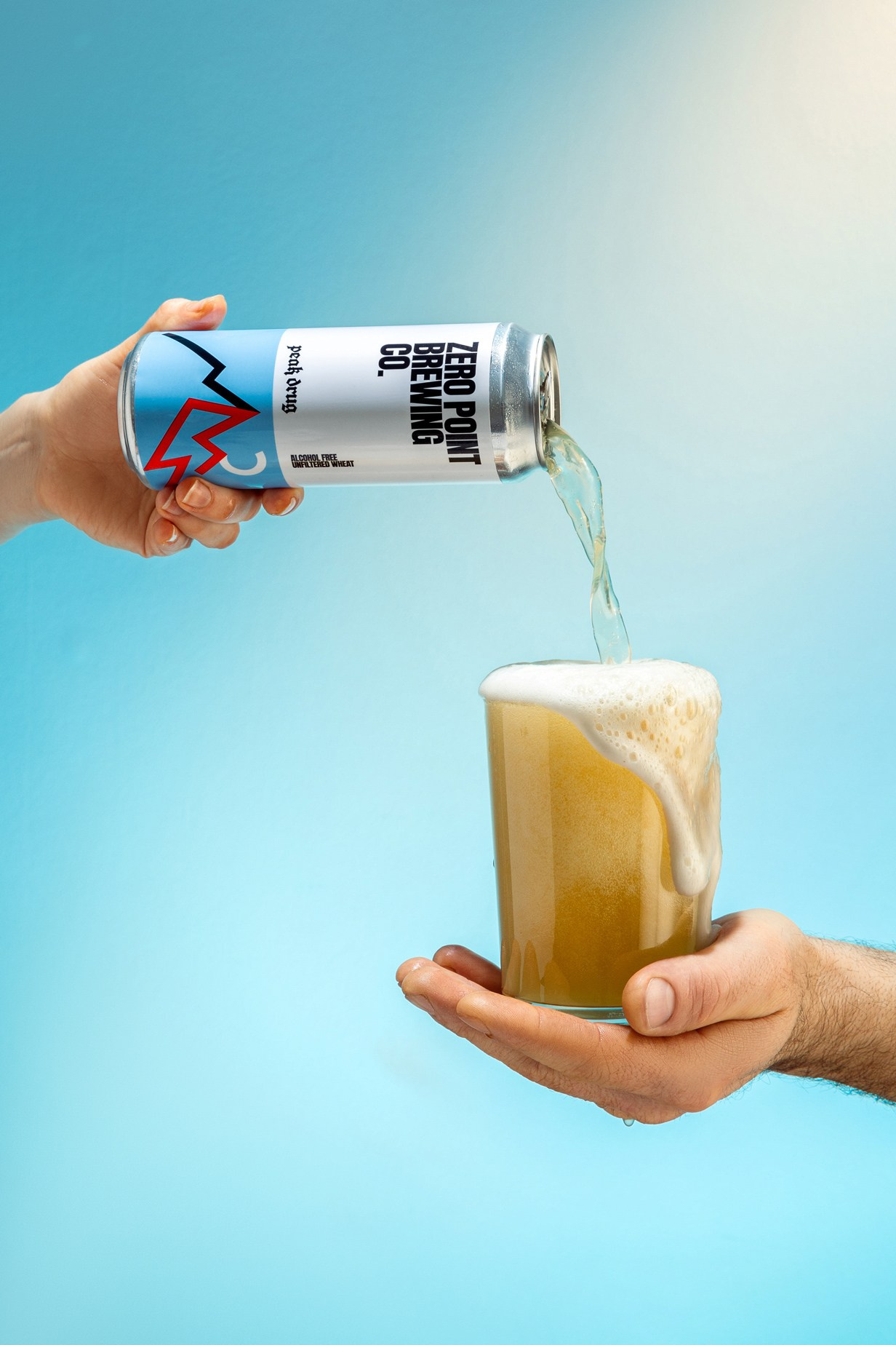 Рекламный и фуд-фотограф в СПб | Съемка для безалкогольного пива Zero Point в OSSU