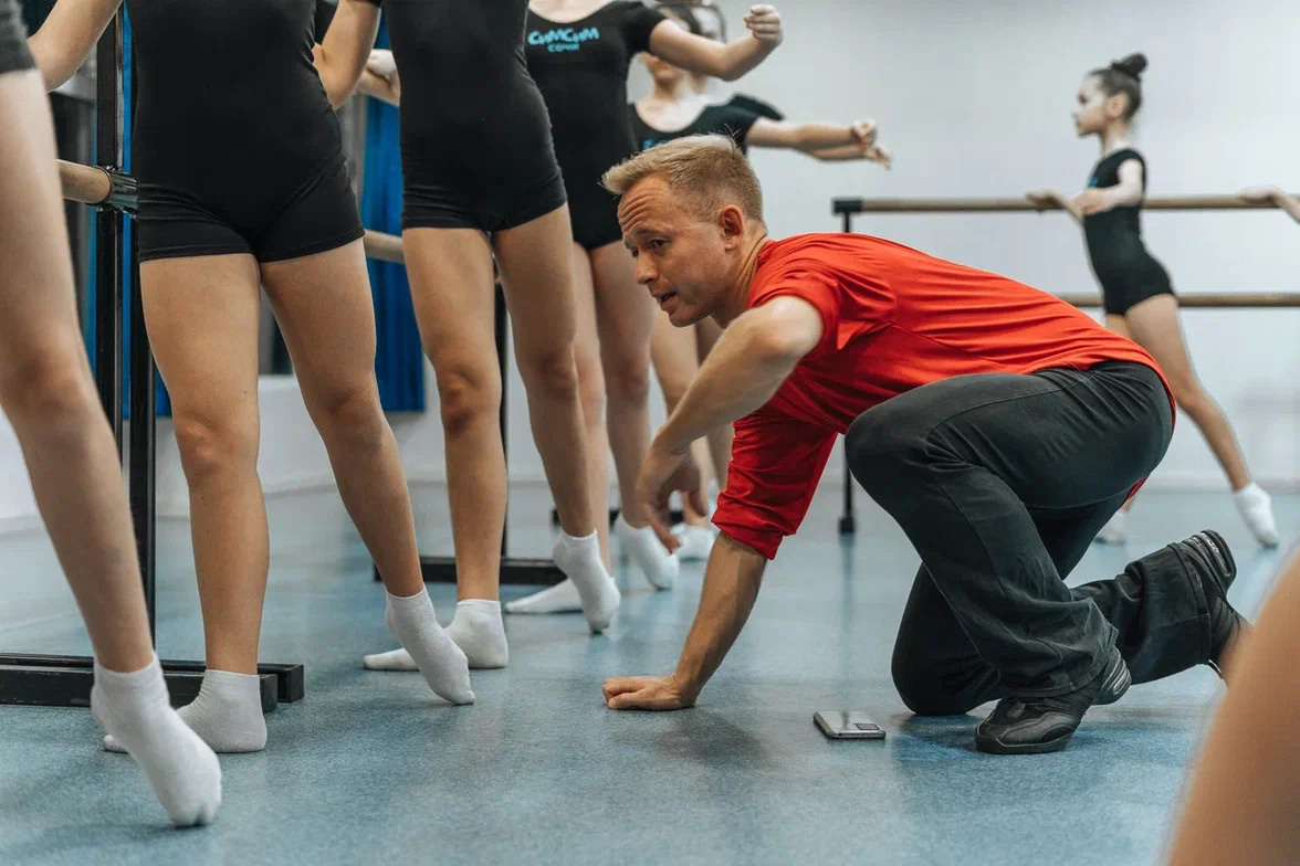 Балетная тренировка. Семейный фотограф и видеограф Николай Ставский
