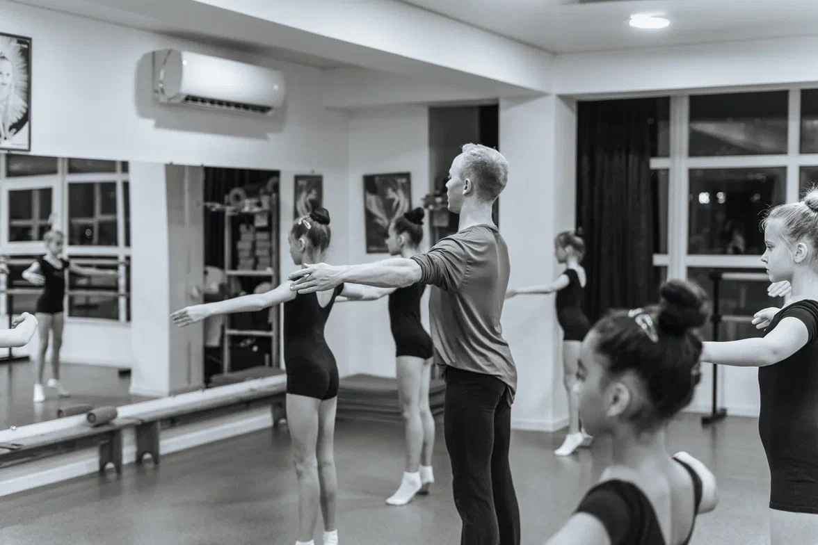 Балетная тренировка. Семейный фотограф и видеограф Николай Ставский