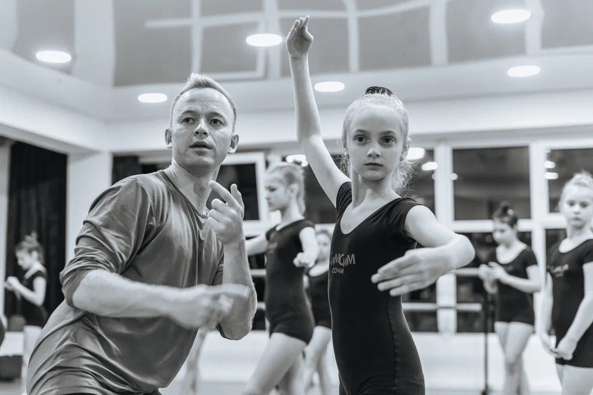 Балетная тренировка. Семейный фотограф и видеограф Николай Ставский
