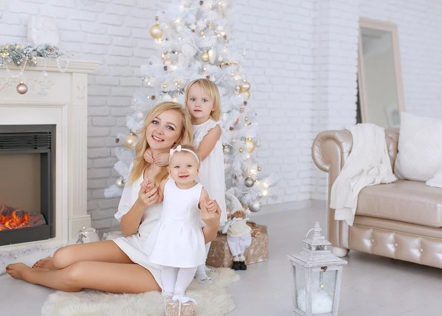 Новогодние образы для фотосессии в студии. Фотограф Свердловск