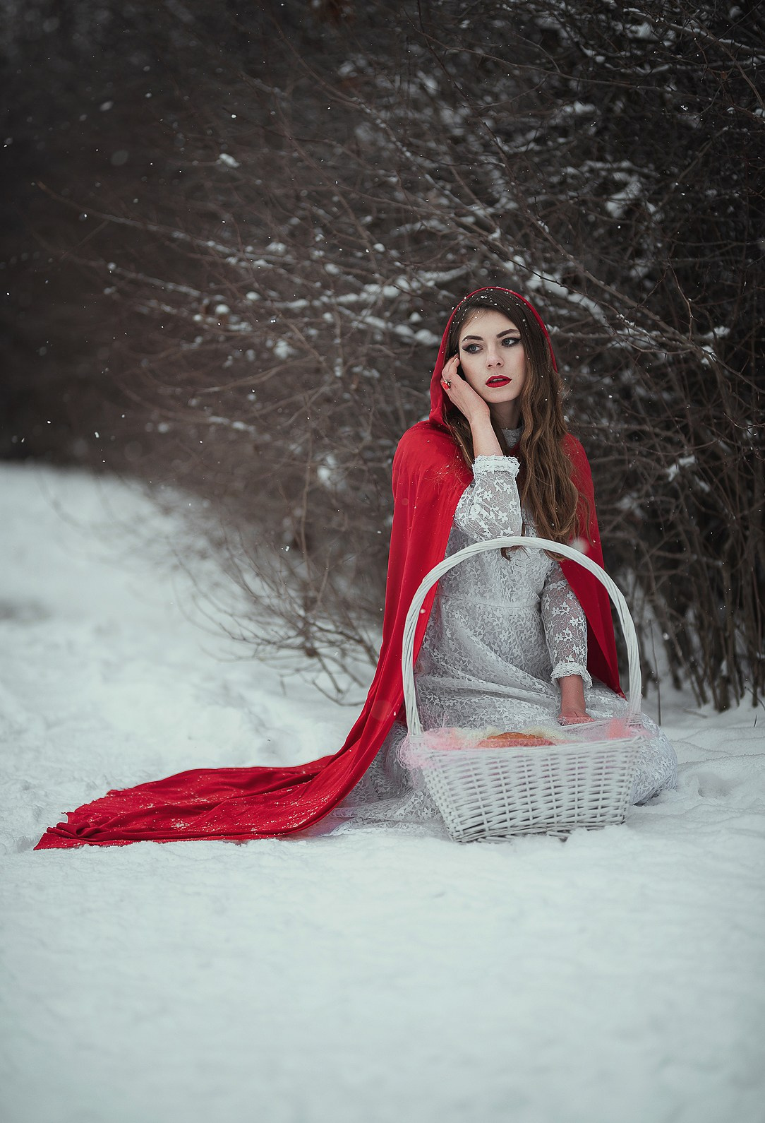 Красная шапочка. Свадебный и семейный фотограф в Туле Ксения Сильвер
