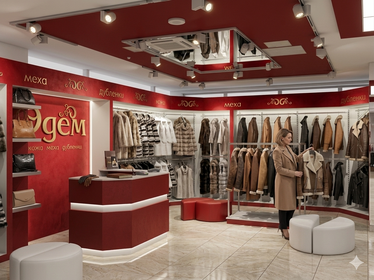 Коммерция — Салон Мехов. Студия дизайна FishkaRom в Краснодаре и по всей России