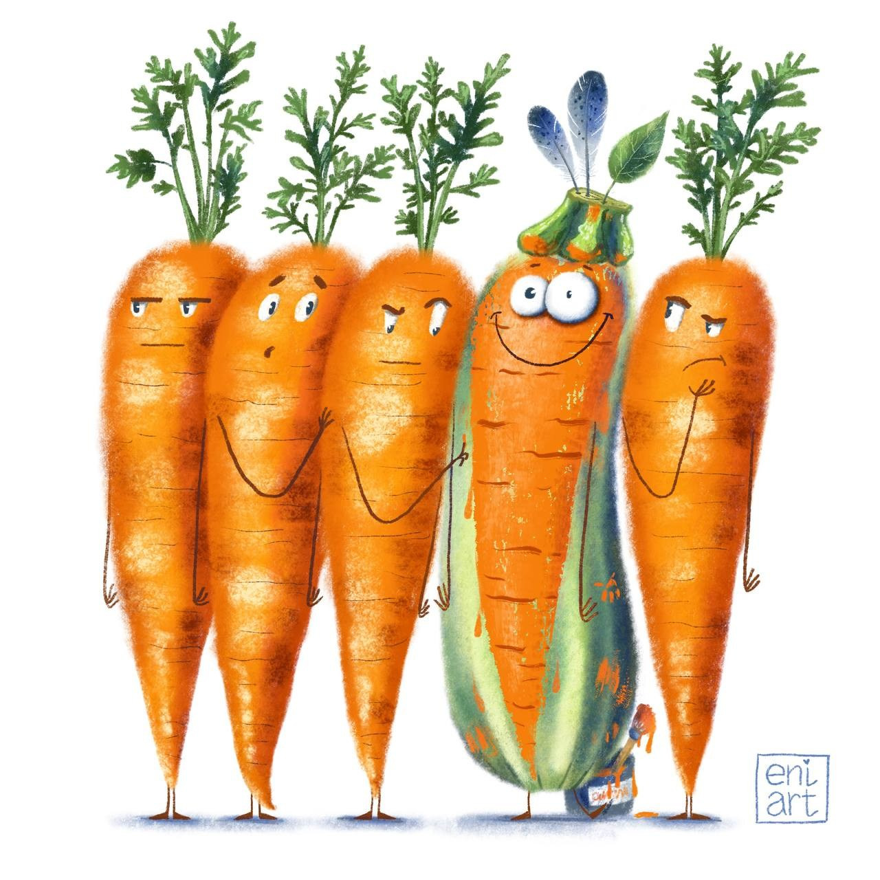 Овощная серия, кабачок-дурачок