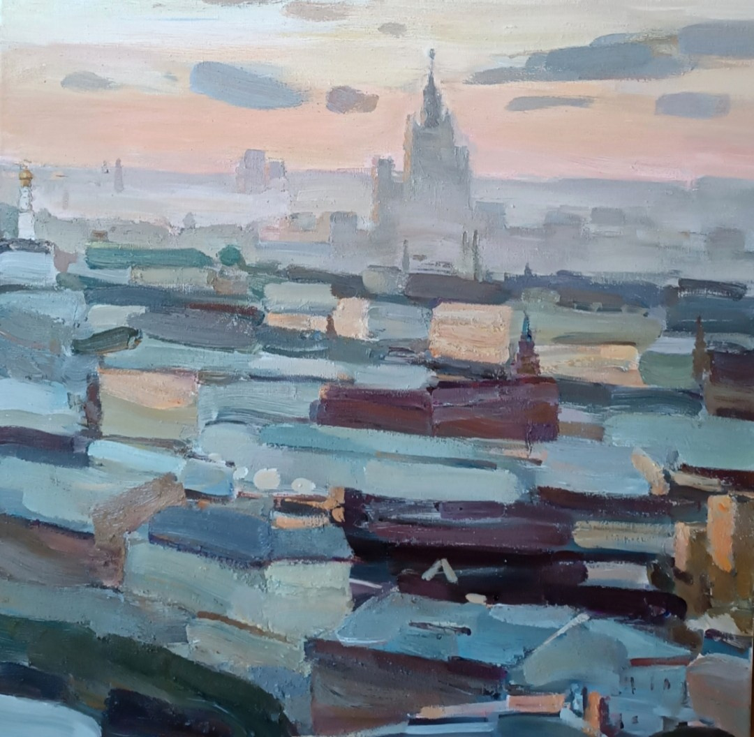 Рассвет. Художник Алексей Никольский