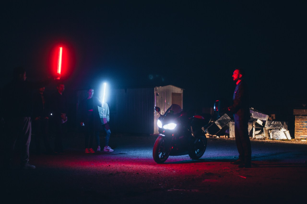 Бэкстейдж съемка рекламы. Фотограф Денис Денисов